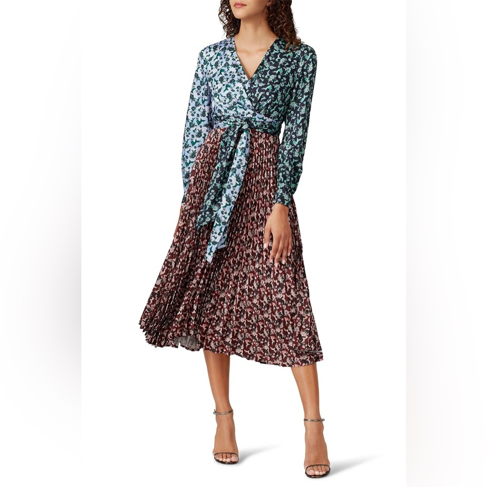 Printed Camille Dress Delfi Collective